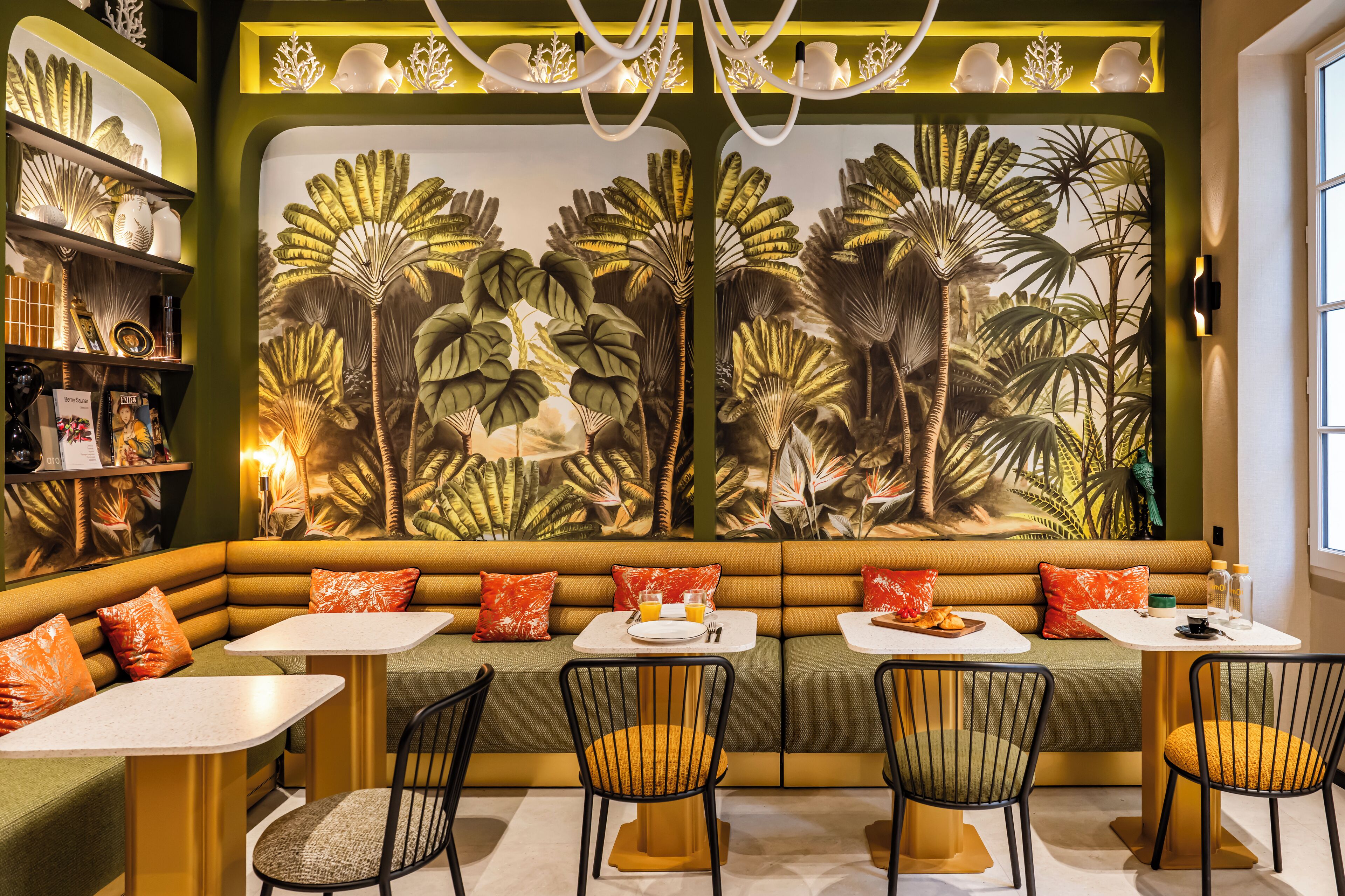 Colazione a buffet, servita tutte le mattine (14 EUR a persona) 