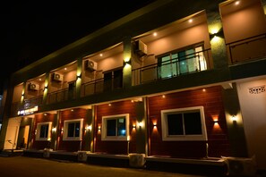 Fassade der Unterkunft