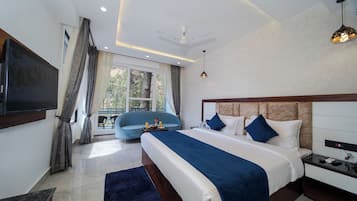 Superior-Zimmer, Balkon, Bergblick