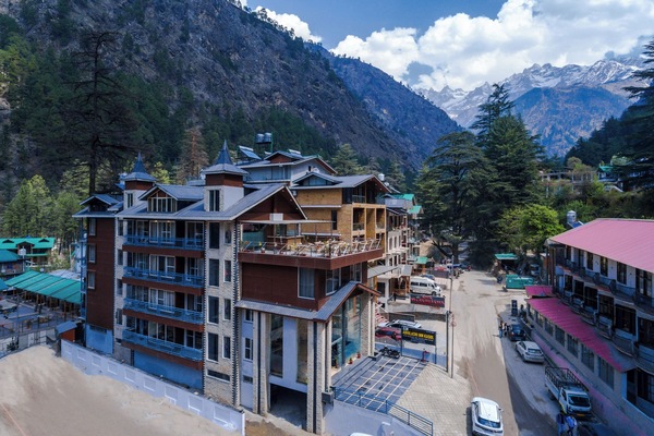 Fassade der Unterkunft