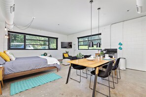 1 bedroom, iron/ironing board, bed sheets