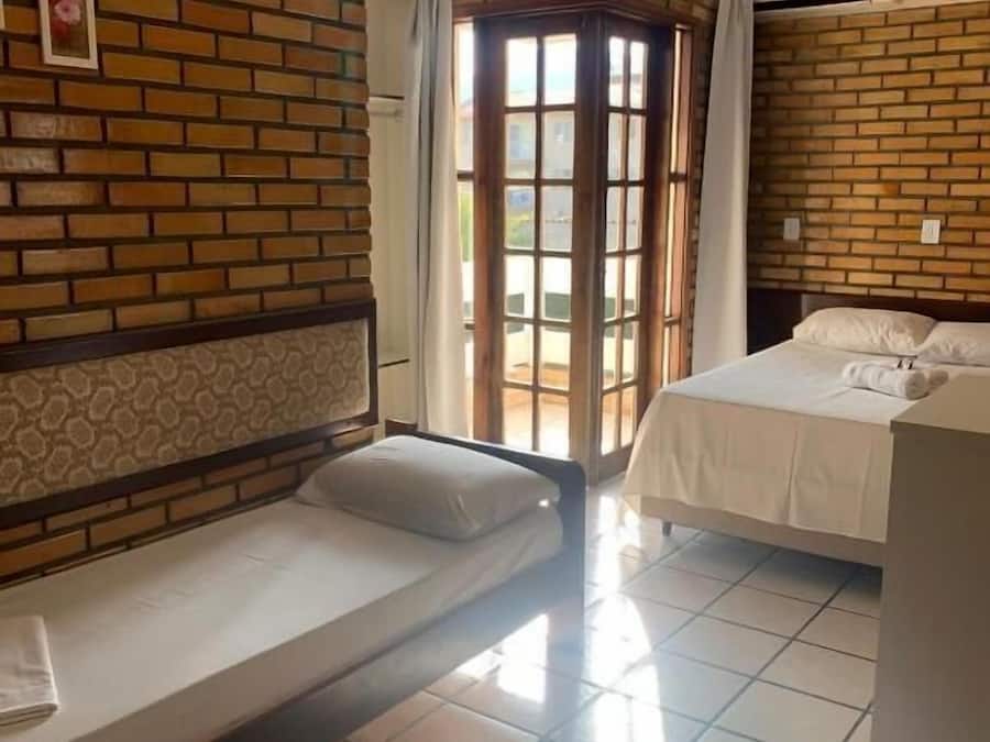 Basic Quadruple Room | Free WiFi, bed sheets