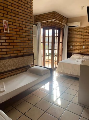 Basic Quadruple Room | Free WiFi, bed sheets