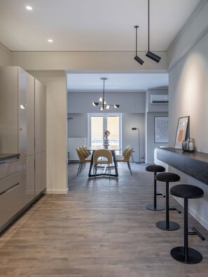 Executive Apartment, Balcony | Iron/ironing board, free WiFi - The Beehive Apartments  (Athens)