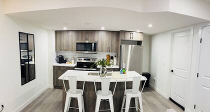 Coziest & Modern Basement Retreat East of Calgary