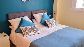 2 bedrooms, iron/ironing board, WiFi (free), bed sheets