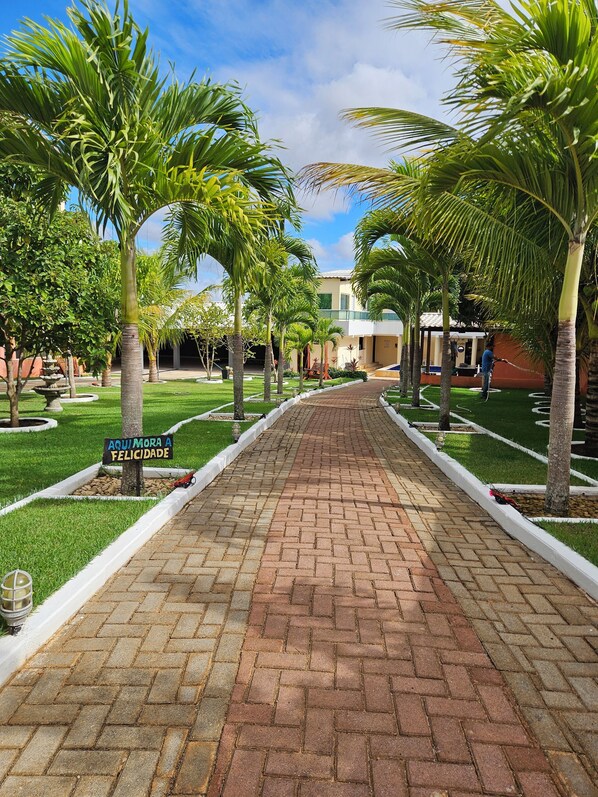 Enceinte de l’hébergement