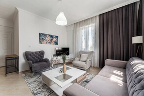 55-Zoll-Fernseher mit Satellitenempfang