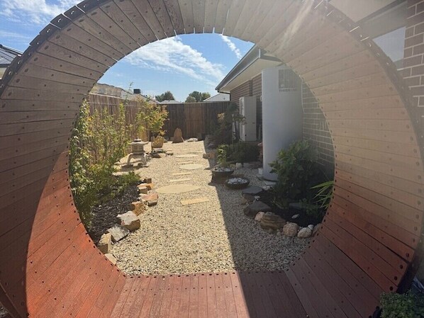 Enceinte de l’hébergement