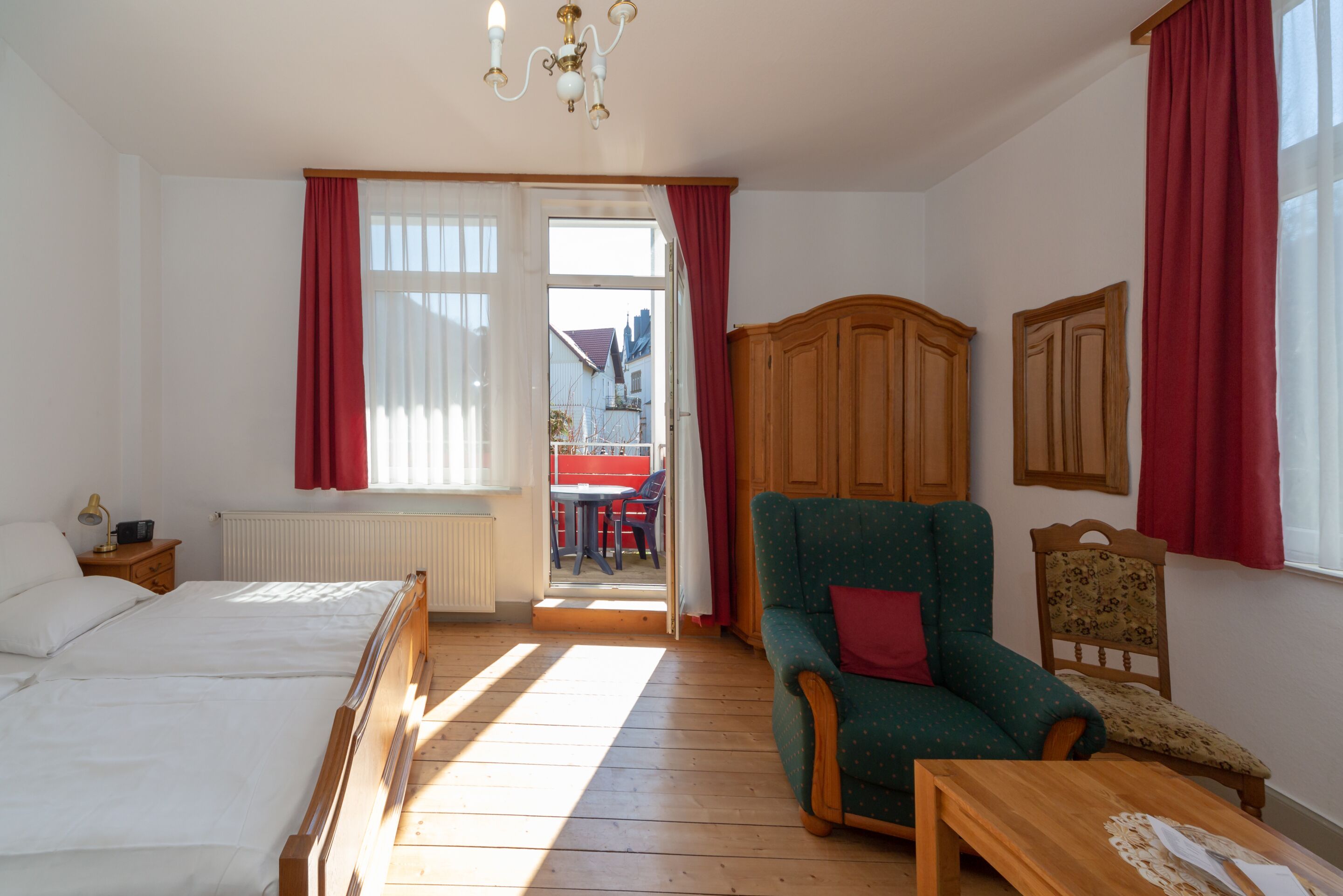 Comfort Twin Room, Private Bathroom, City View | Balcony view