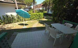Villa, 3 camere da letto, patio, vista giardino | Pasti