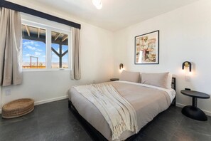 Desk, iron/ironing board, travel crib, free WiFi