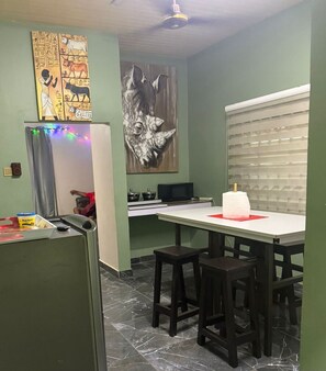 Apartment, 2 Bedrooms, Smoking, Patio | Dining - Welcome Home to Accra Apartment for Short Stay Rental (Accra)