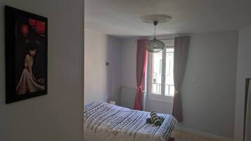 1 slaapkamer, reisbedje, gratis wifi, beddengoed