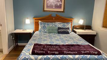 1 soverom, strykejern/-brett, wi-fi og sengetøy