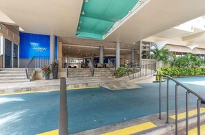 Entrada de la propiedad