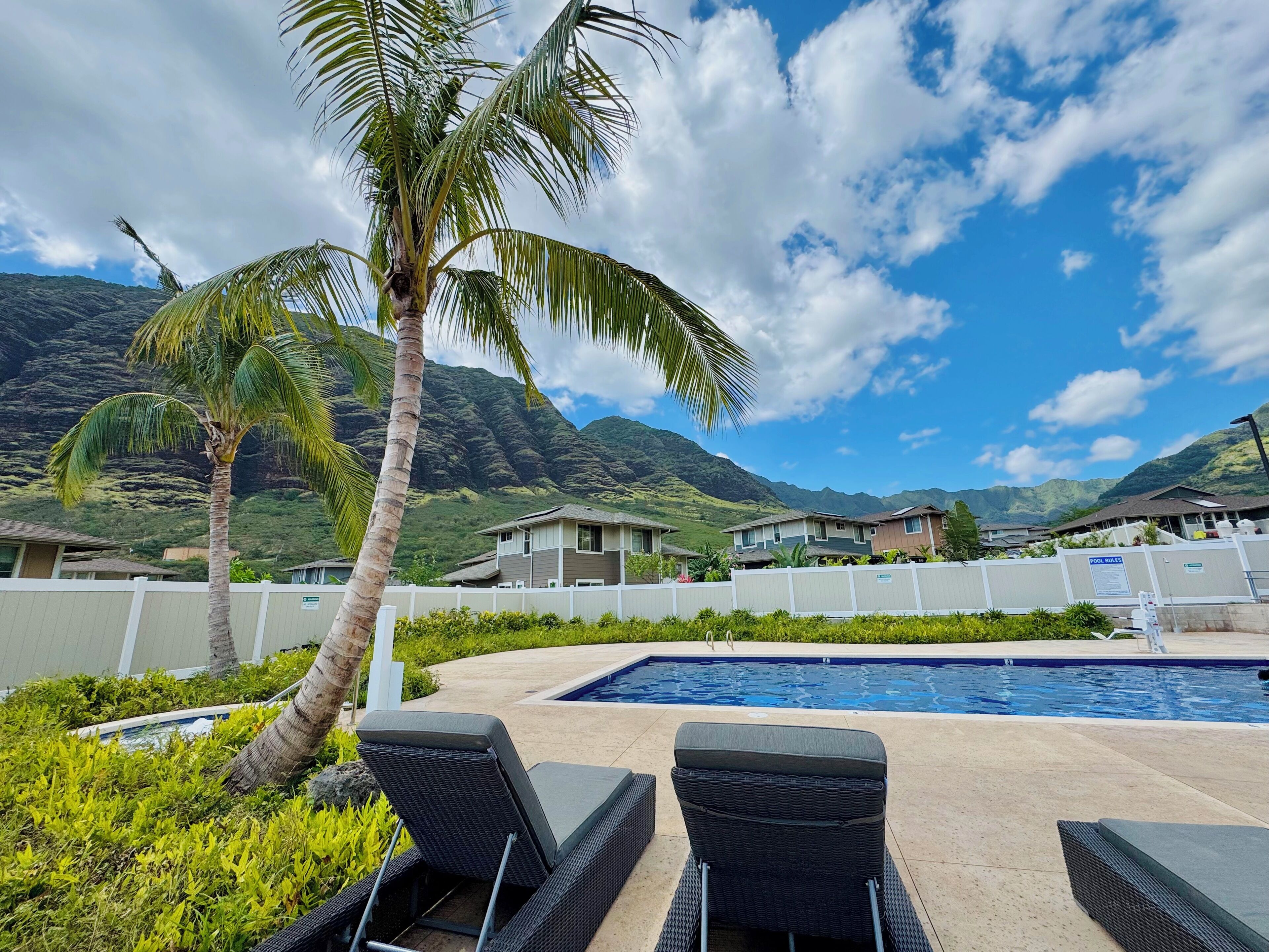 Alberca al aire libre 