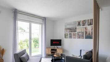 Televisie en een kantoor