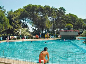 Apartment, 2 Bedrooms, Balcony | Pool | Outdoor pool - Beachside Flat in a Residence With Swimming Pool and Garden (Lignano Sabbiadoro)