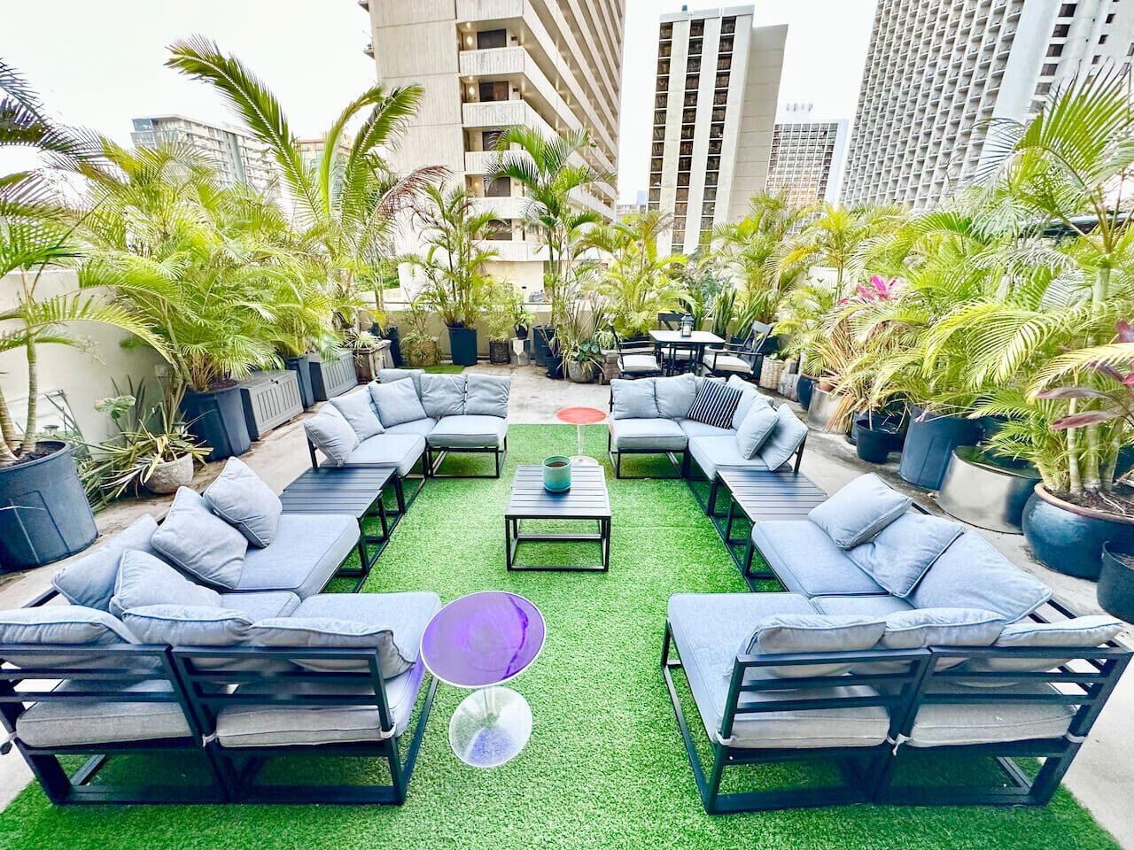 Terrain de l’hébergement 