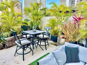 Restauration en plein air