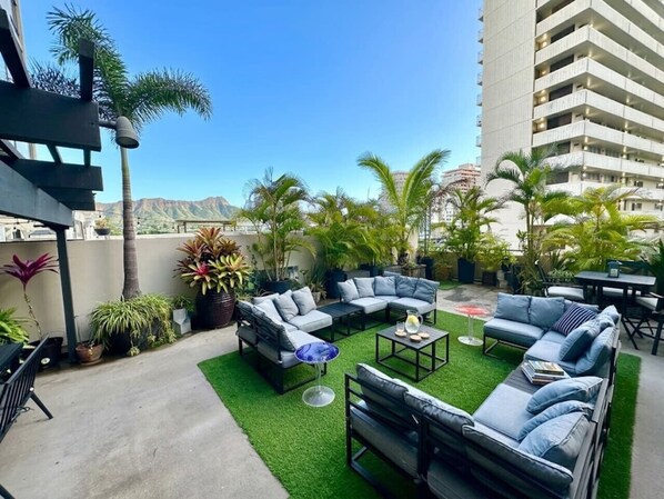 Restauration en plein air