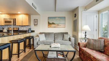 Condo, Multiple Beds, Kitchen, Garden View (THE OPAL S202) | Living area