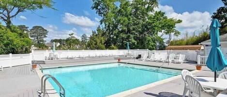 Seasonal outdoor pool