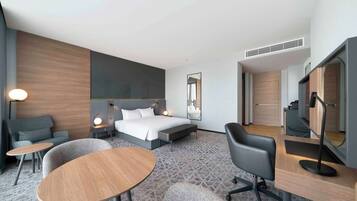 Premium kamer | 1 slaapkamer, een minibar, verduisterende gordijnen, gratis extra bedden