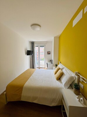1 室のベッドルーム、WiFi、ベッドシーツ