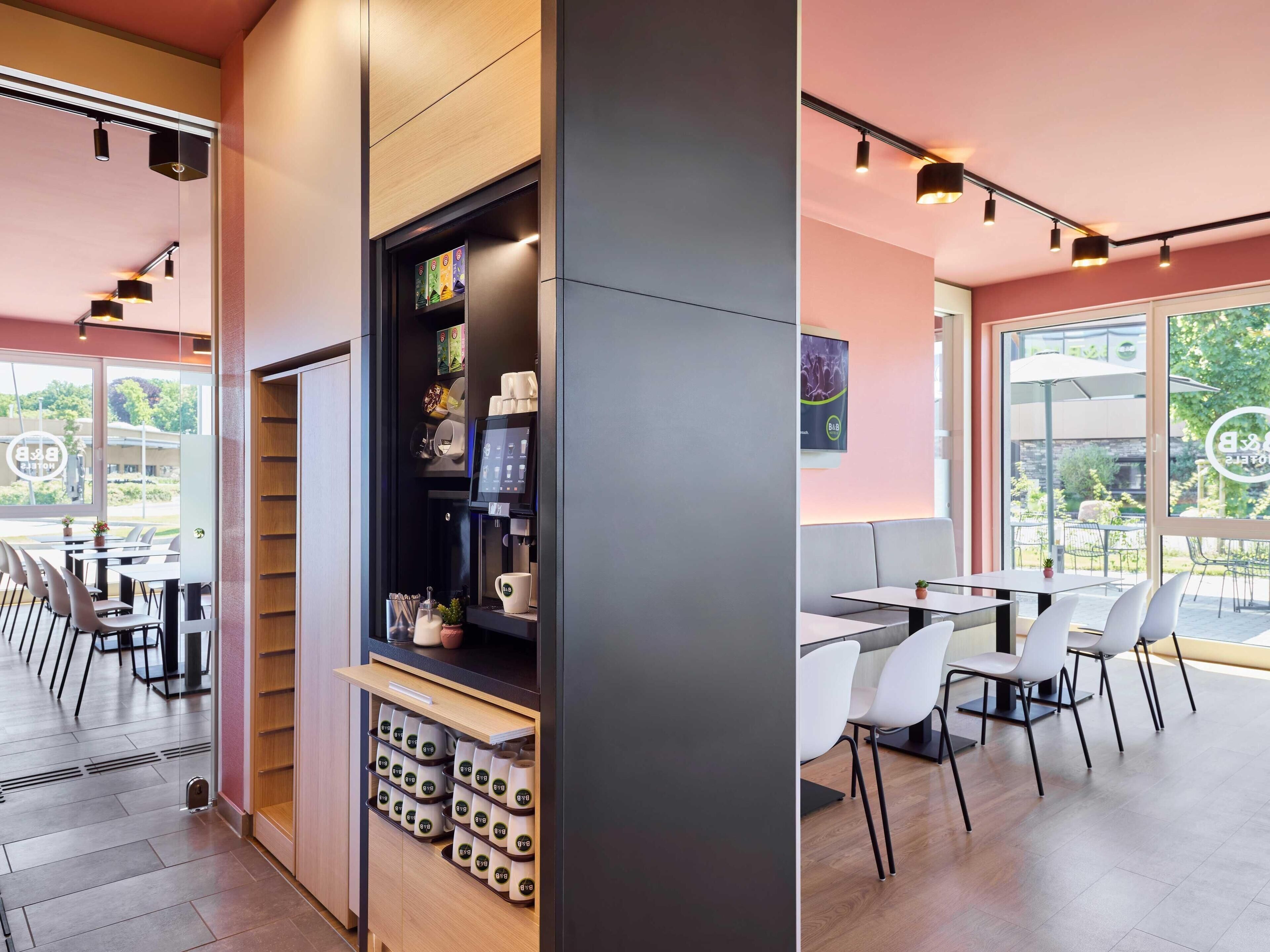 Een bureau, gratis wifi