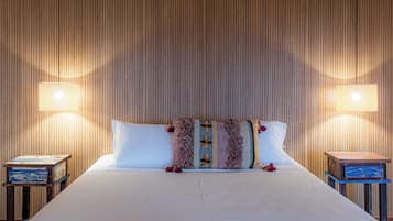 Deluxe Twin Room, Beach View | Desk, blackout curtains, iron/ironing board, free WiFi