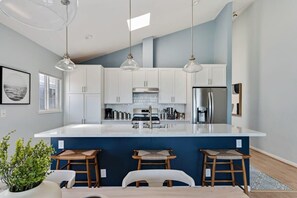 獨棟房屋, 海景, 海濱 (3 Bedrooms) | 私人廚房 | 電冰箱、微波爐、烤箱、洗碗機
