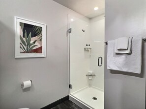Hair dryer, towels
