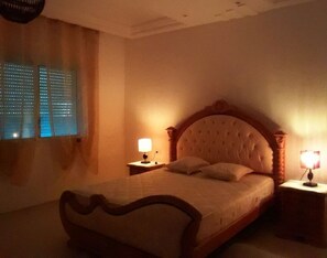 2 bedrooms, iron/ironing board, travel crib, WiFi