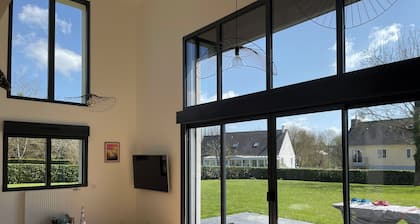 Maison familiale cosy avec grand jardin â 10 min Rennes - 1h Mont Saint-Michel