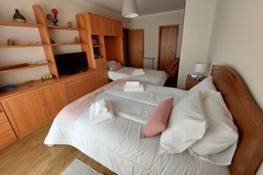 4 bedrooms, iron/ironing board, travel crib, WiFi