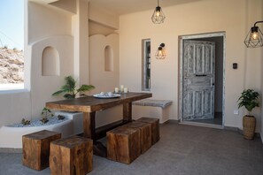 NG Kyma | Terrace/patio - Villa Chora (Santorini)