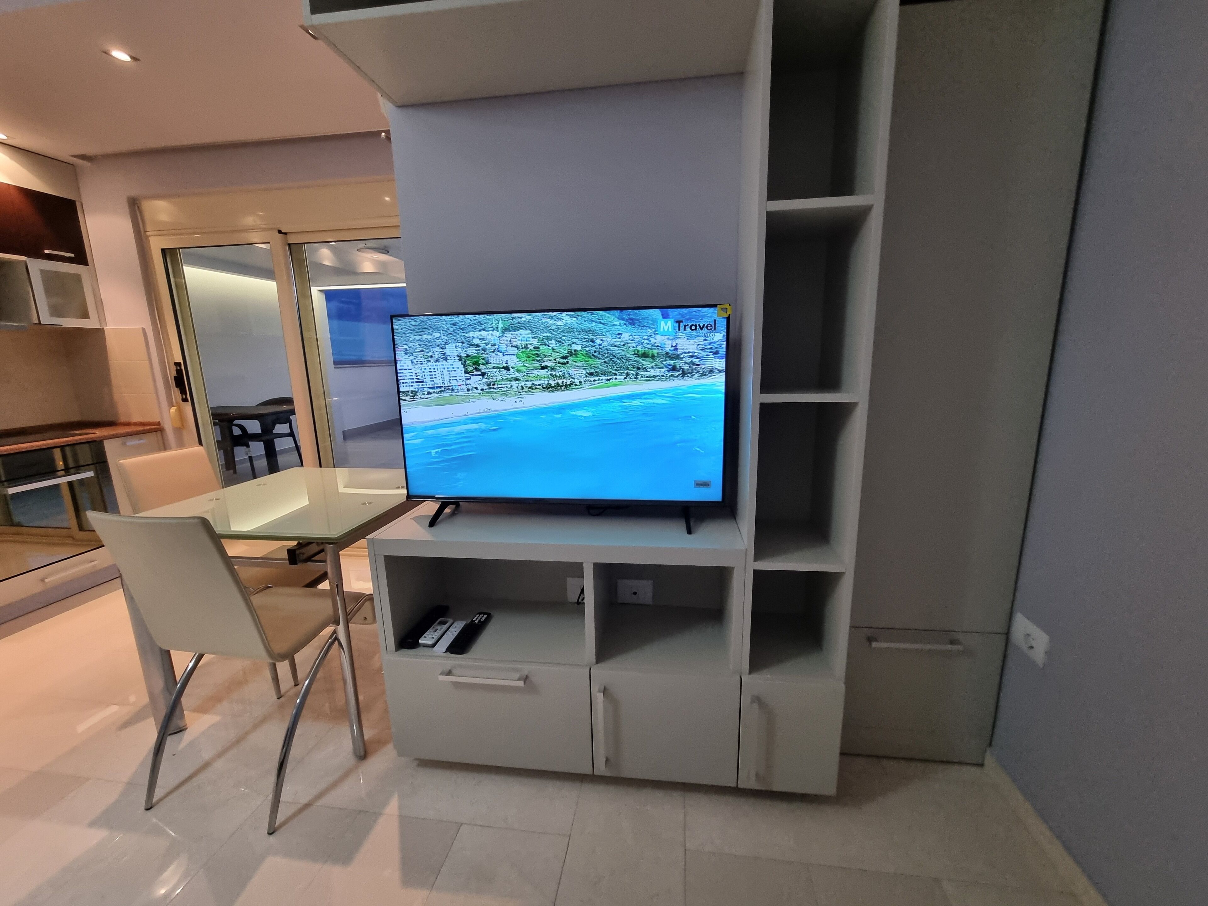 Studio Suite Superior, ban công, quang cảnh bãi biển | Khu phòng khách