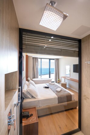 Tweepersoonskamer, bubbelbad | Italiaanse Frette-lakens, luxe beddengoed, gratis wifi, beddengoed