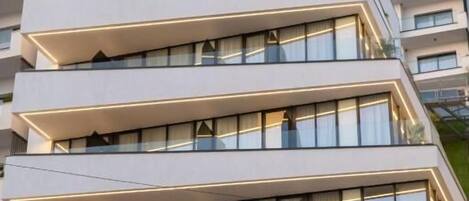 Fassade der Unterkunft