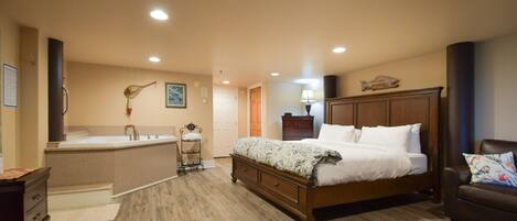 1 غرفة نوم ومكواة/لوح كي وواي فاي مجانًا وملاءات أسرّة