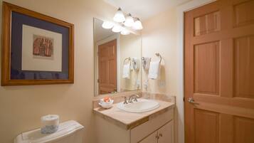 Hair dryer, towels