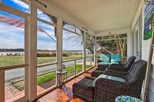 Waterfront Historic Gem w/ Kayaks & Fire Pit