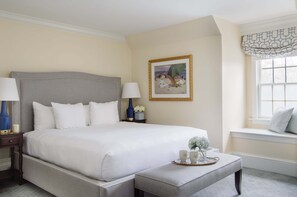 1 bedroom, in-room safe, iron/ironing board, free WiFi - Romantic Club Suite | Window Seat & Fireplace (Rehoboth Beach)
