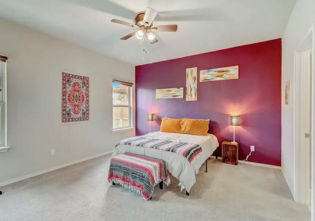 3 bedrooms, desk, iron/ironing board, WiFi