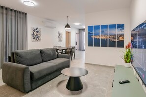 Three Bedroom Apartment with Balcony | Living area