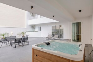 Familie appartement | Terras