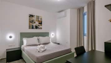 Familienapartment, 3 Schlafzimmer, Balkon | 2 Schlafzimmer, kostenloses WLAN