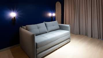 Apartamento Deluxe | Zona de estar